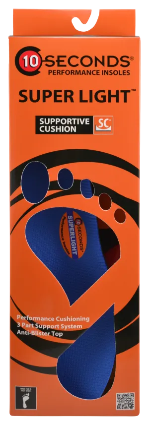 10 Seconds®  Classics Super Light Performance Insoles - NOS