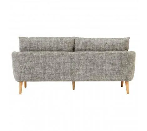 3 Seater Grey Fabric Seater Sofa