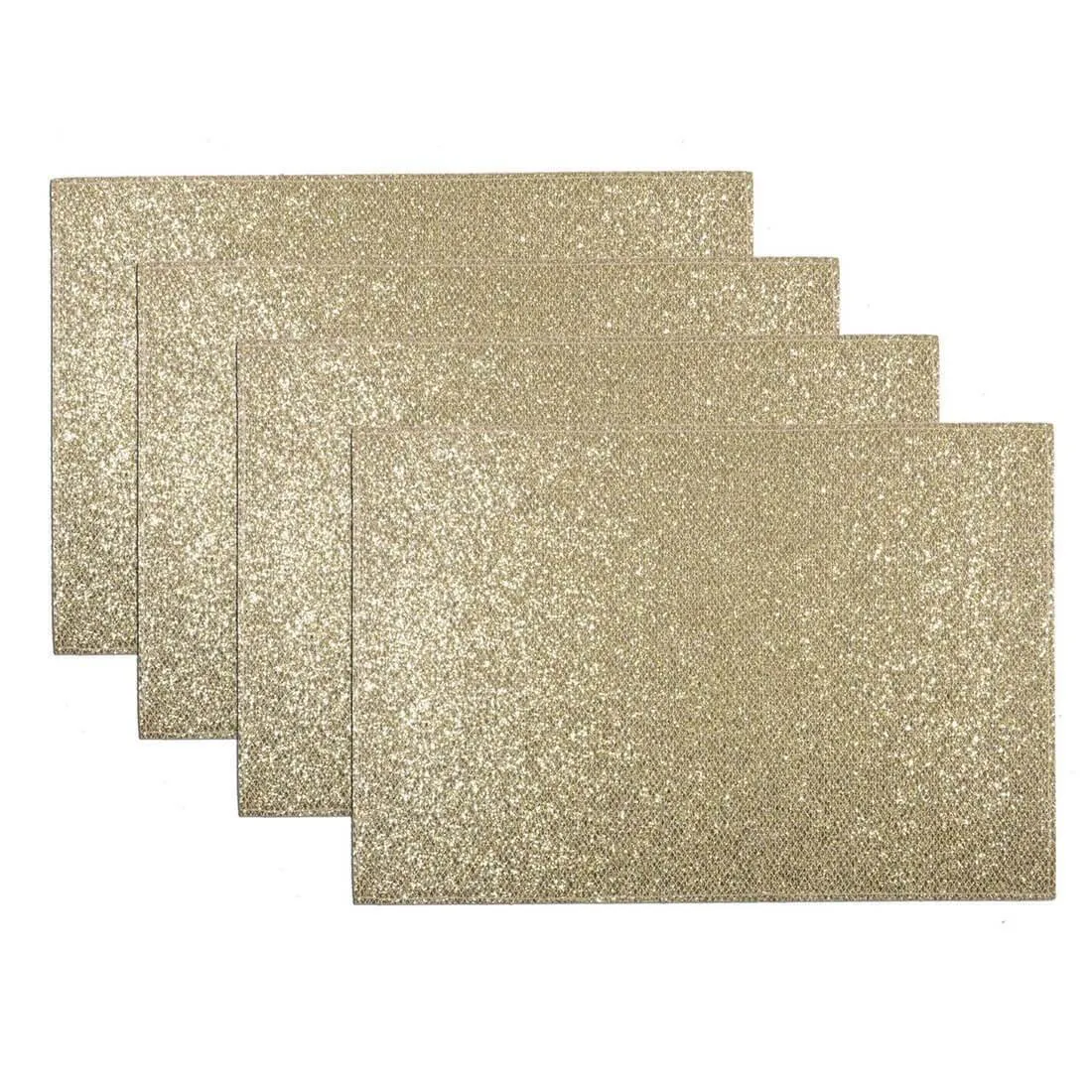 4 Glitter Sparkle Placemats Dining Kitchen Table Mats