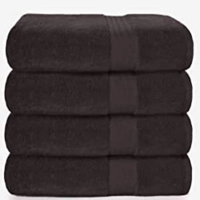 4 Pack Bath Towel Set, 4 Bath Towels, Ideal for Everyday use, Ultra Soft & Highly Absorbent