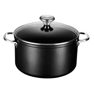 6.3qt Toughened Nonstick PRO Stockpot w/ Glass Lid
