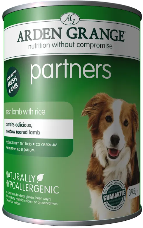 Arden Grange Partners Lamb & Rice 6x395g