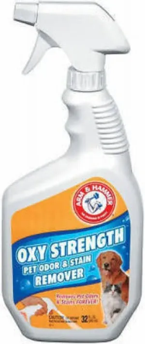 Arm & Hammer 11040 32 oz Oxy Strength Pet Odor & Stain Eliminator - Quantity of 4