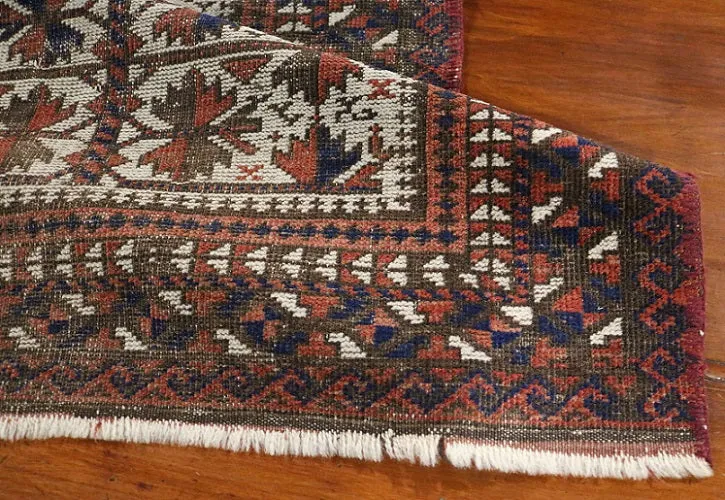 Baluch Beluch Persian Rug Early 20th Century