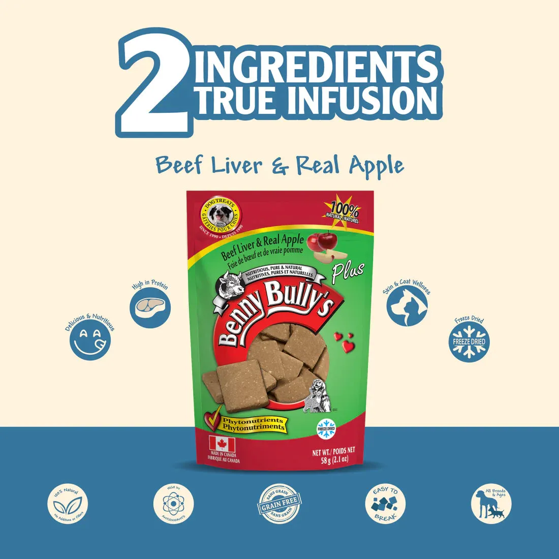 Benny Bully - Beef Liver   Apple