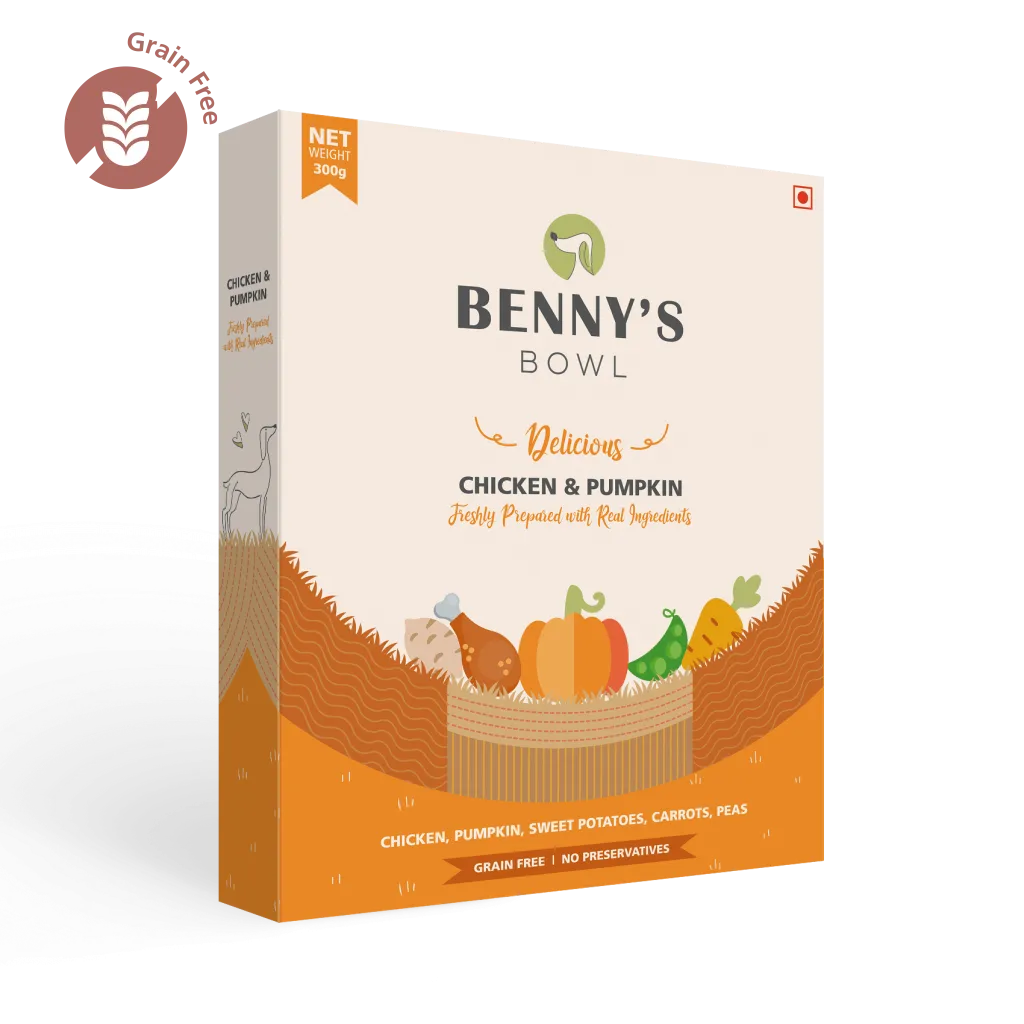 Bennys Bowl Chicken &amp; Pumpkin 300gm