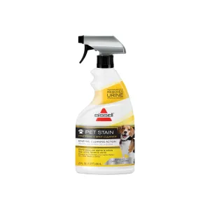 BISSELL 25P7 Pet Stain and Odor Remover, Liquid, Characteristic, 22 oz Bottle