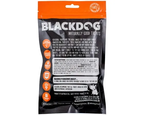 Blackdog Carob Buttons Dog Treat