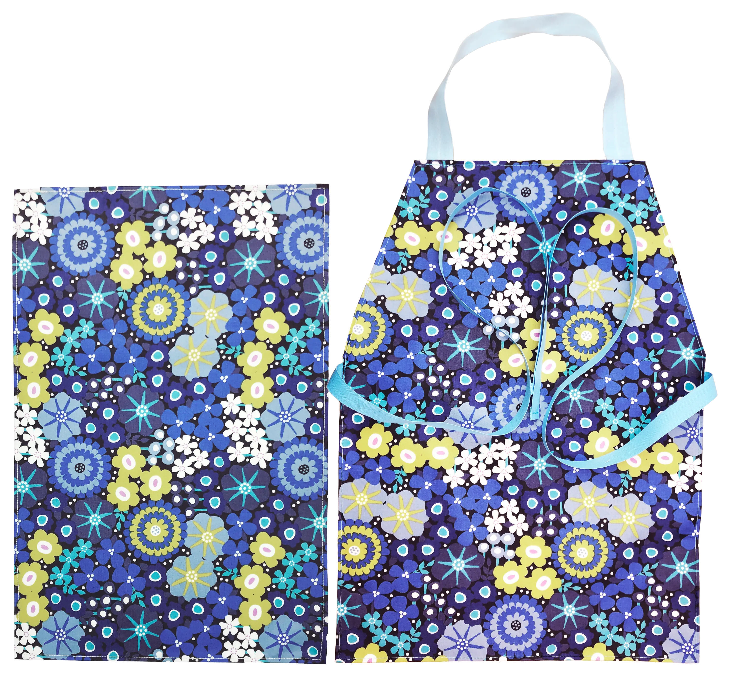 Blue Flower Aprons