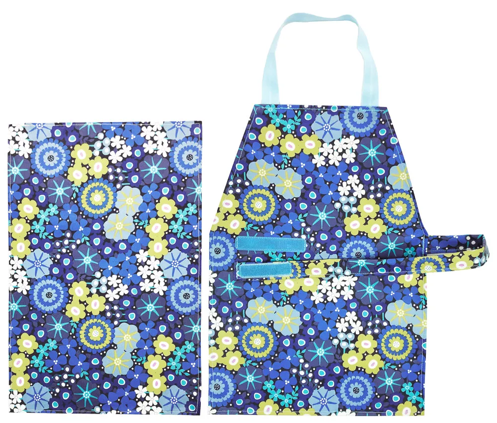 Blue Flower Aprons