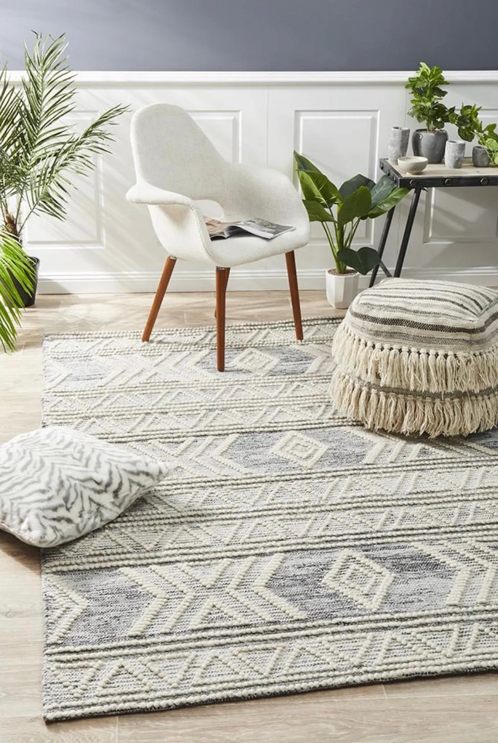 Brooklyn Silver Rug