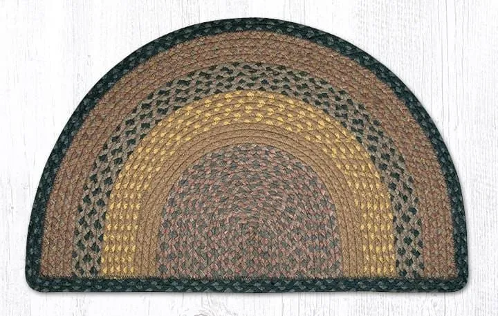 Brown/Black/Charcoal Slice Rug