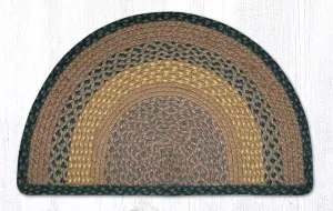 Brown/Black/Charcoal Slice Rug