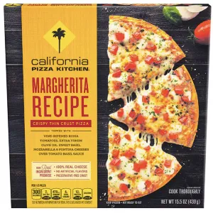 California Pizza Kitchen Crispy Thin Crust Margherita Frozen Pizza, 15.5 oz