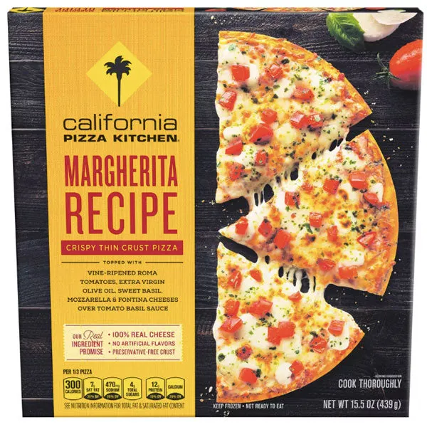 California Pizza Kitchen Crispy Thin Crust Margherita Frozen Pizza, 15.5 oz
