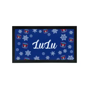 Carlisle United Xmas Pet Feeding Mat