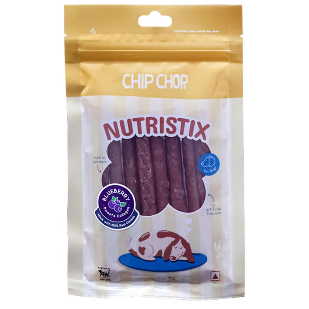 Chip Chops Blueberry Nutristix Dog Treats (Buy 1 Get 1) (Limited Shelf Life)