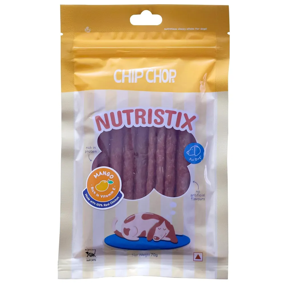 Chip Chops Mango, Bacon and Duck Nutristix Dog Treats Combo (3 x 70g)