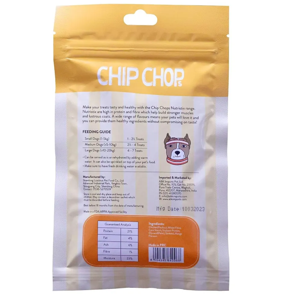 Chip Chops Mango, Bacon and Duck Nutristix Dog Treats Combo (3 x 70g)
