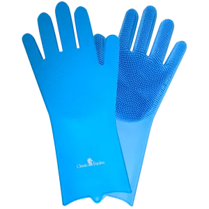 Classic Equine Blue Wash Gloves- Pair