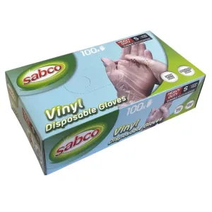 Disposable Gloves Sabco 100 Pack LARGE