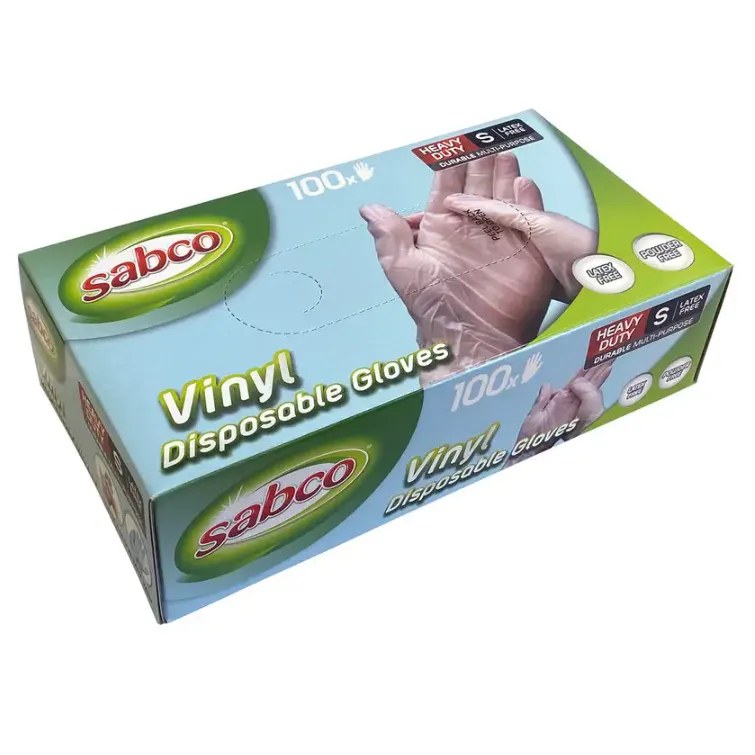Disposable Gloves Sabco 100 Pack LARGE