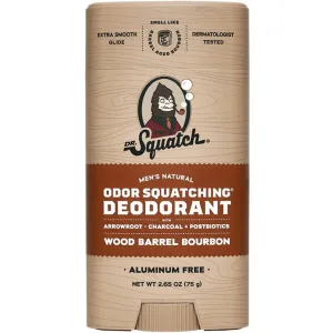 Dr Squatch DS WH-DEO-WBB-01 Wood Barrel Bourbon Deodorant