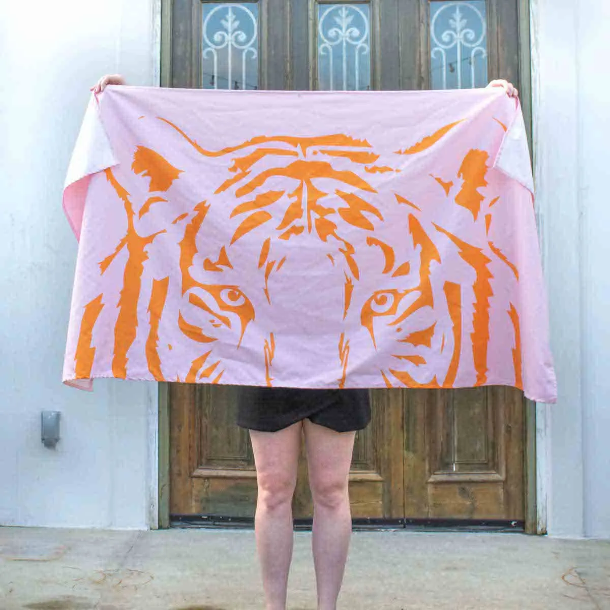 Eye of the Tiger Beach Towel