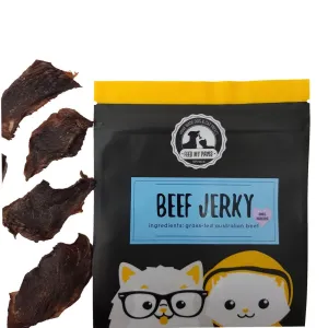 Feed My Paws Beef Jerky Cat & Dog Treats 70g