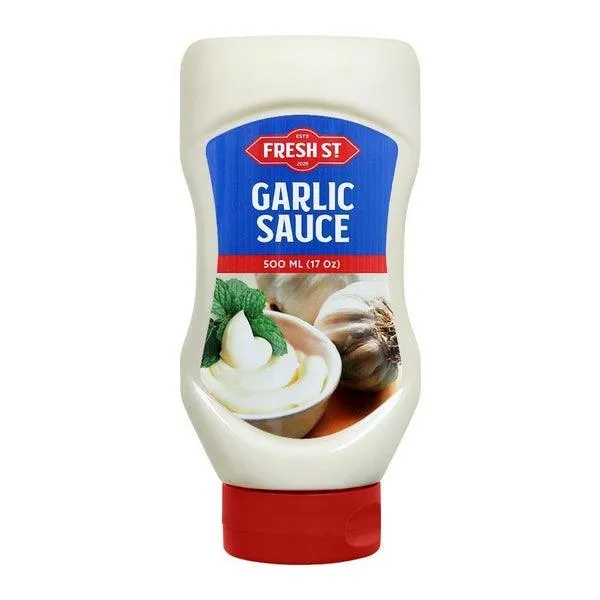 FRESH ST GARLIC SAUCE 500ML