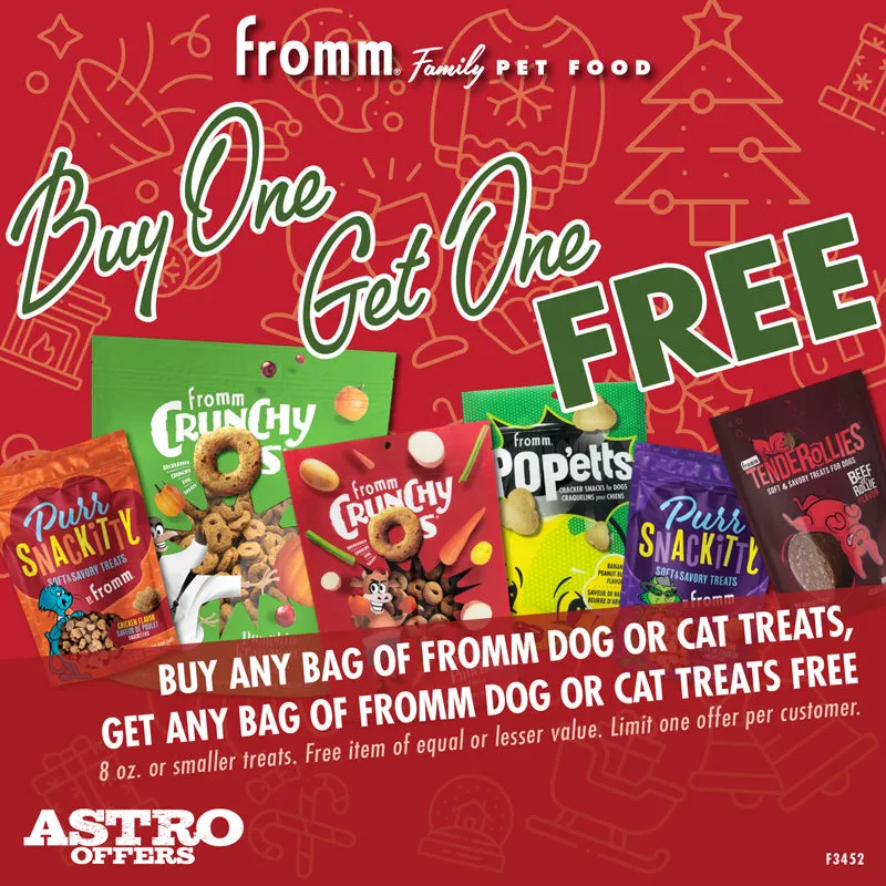 Fromm - Crunchy O's Dog Treats - Bacon Blasters