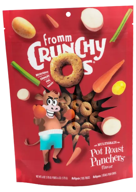 Fromm - Crunchy O's Dog Treats - Pot Roast Punchers