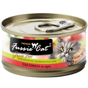 Fussie Cat Premium Tuna in Aspic Canned Cat Food, 2.82-oz
