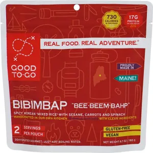 Good to-Go Dehydrated Bibimbap - Double Serving Pouch