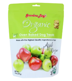 Grandma Lucy’s Organic Oven Baked Apple Dog Treats