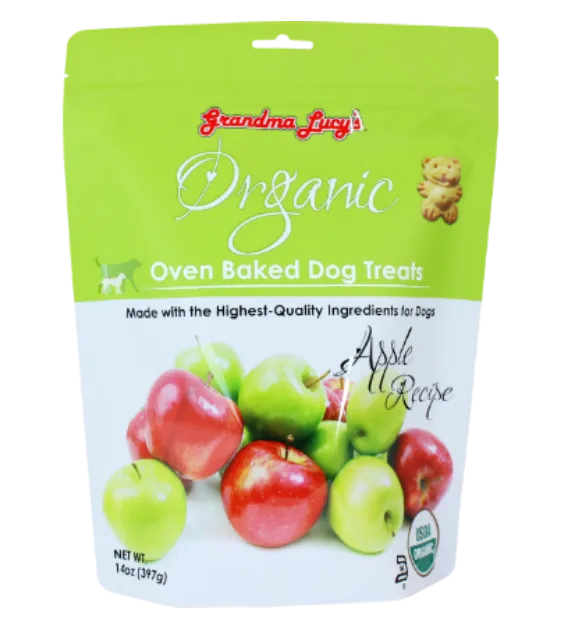 Grandma Lucy’s Organic Oven Baked Apple Dog Treats