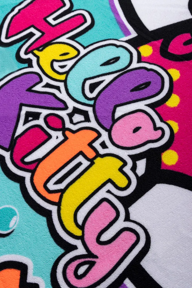 Hello Kitty Beach Towel Aqua