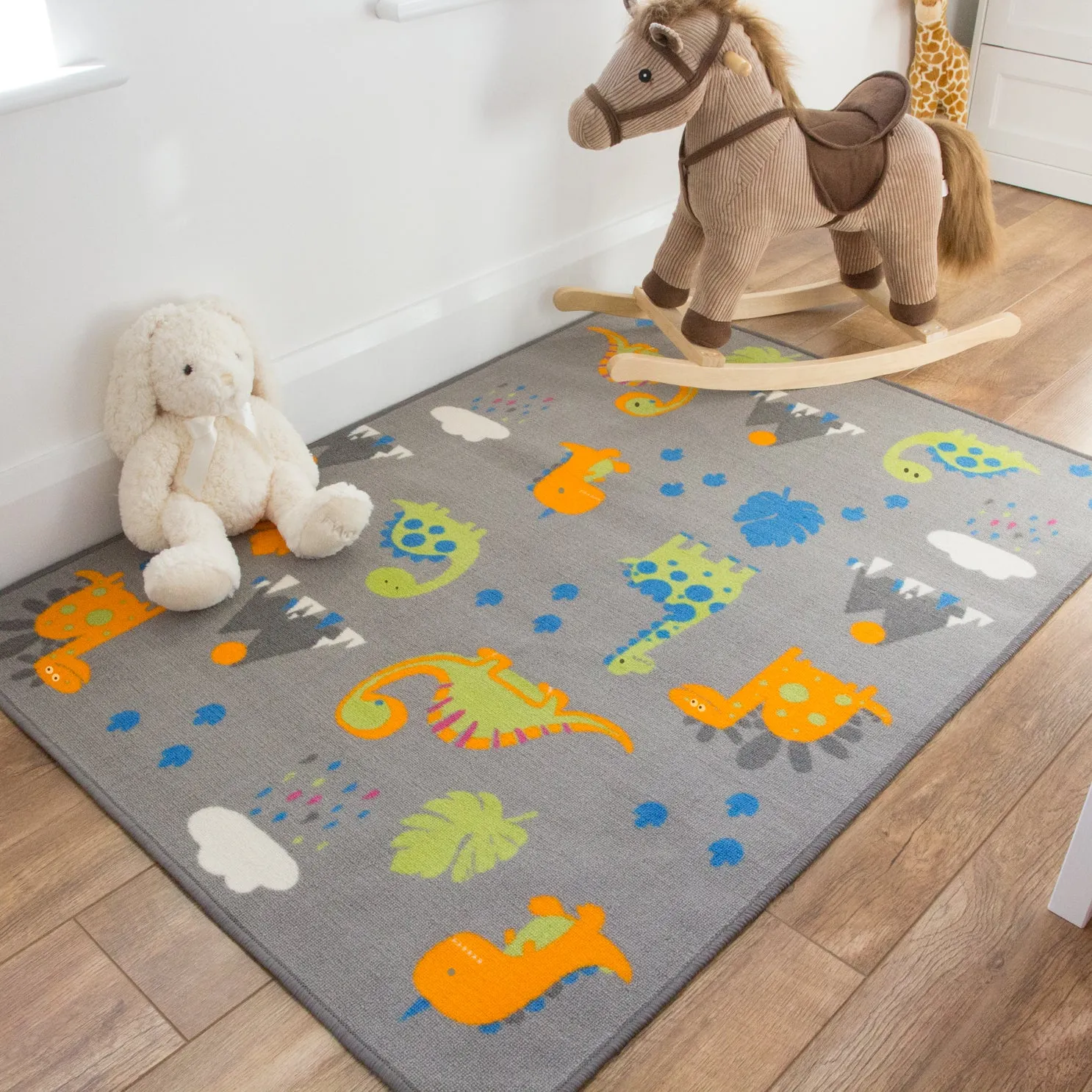 Kids Dinosaur Rug - Dino