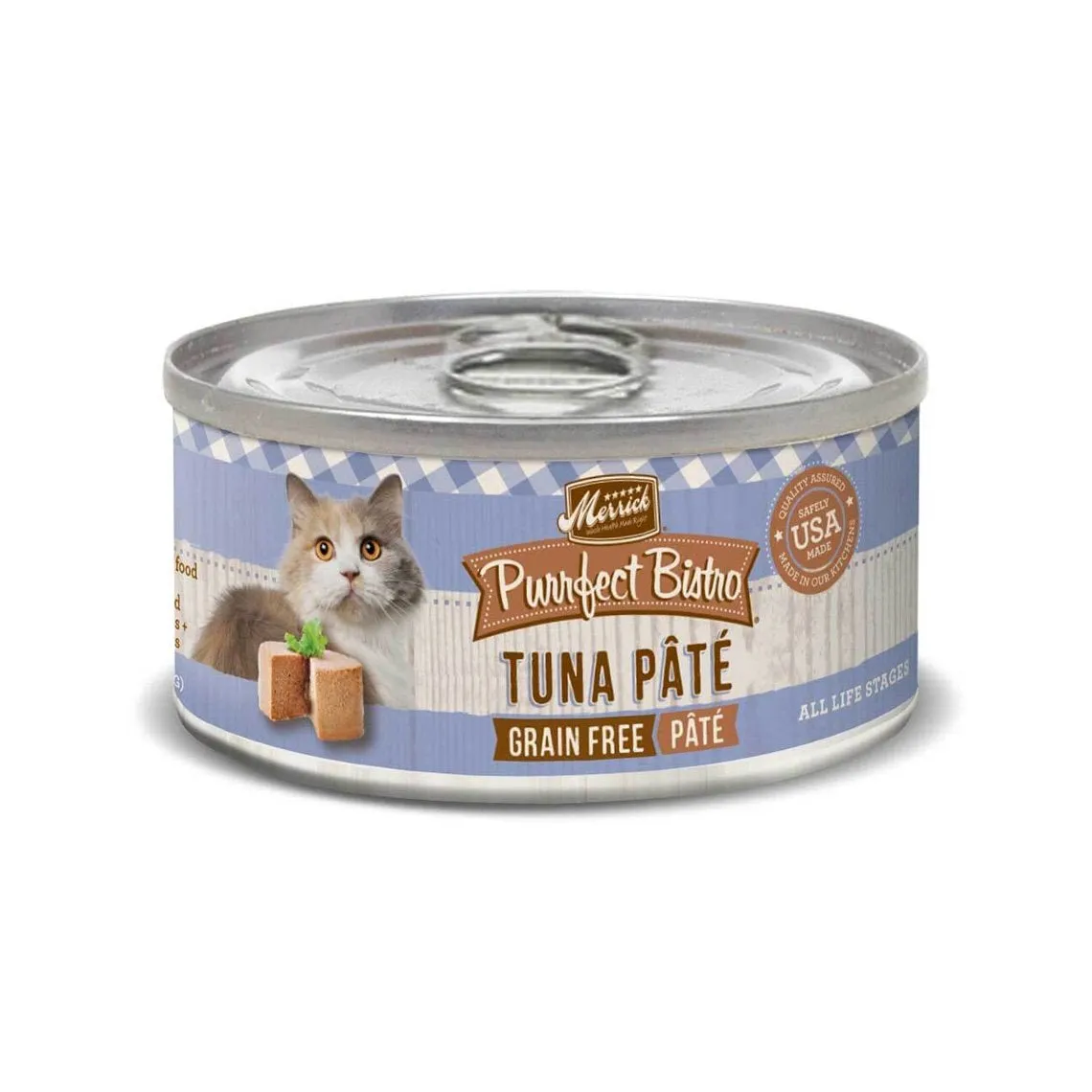 Merrick Purrfect Bistro Grain Free Pate Canned Cat Food