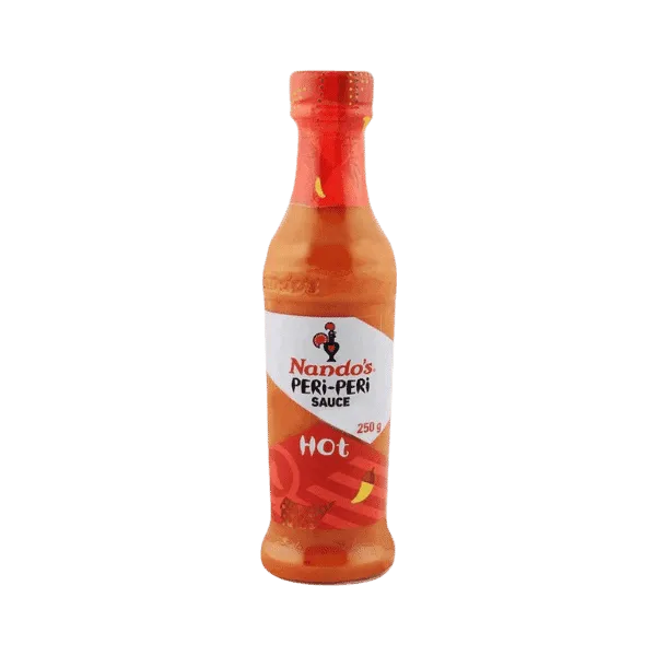 NANDOS PERI PERI HOT SAUCE 250GM