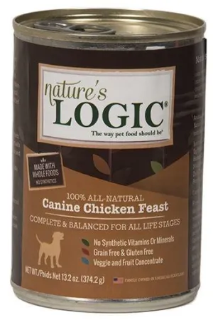 Nature's Logic Canine Grain Free Chicken Feast Canned Dog Food