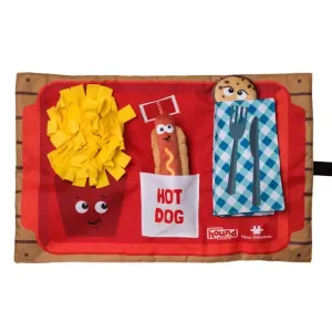 Nina Ottosson Activity Matz Fast Food Fun Game Plush Puzzle