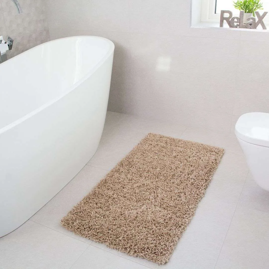 Oatmeal Shaggy Rug