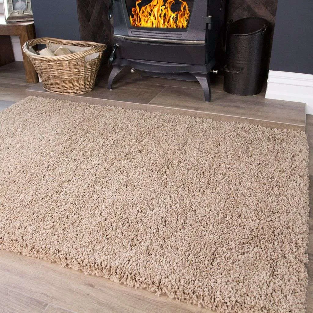 Oatmeal Shaggy Rug