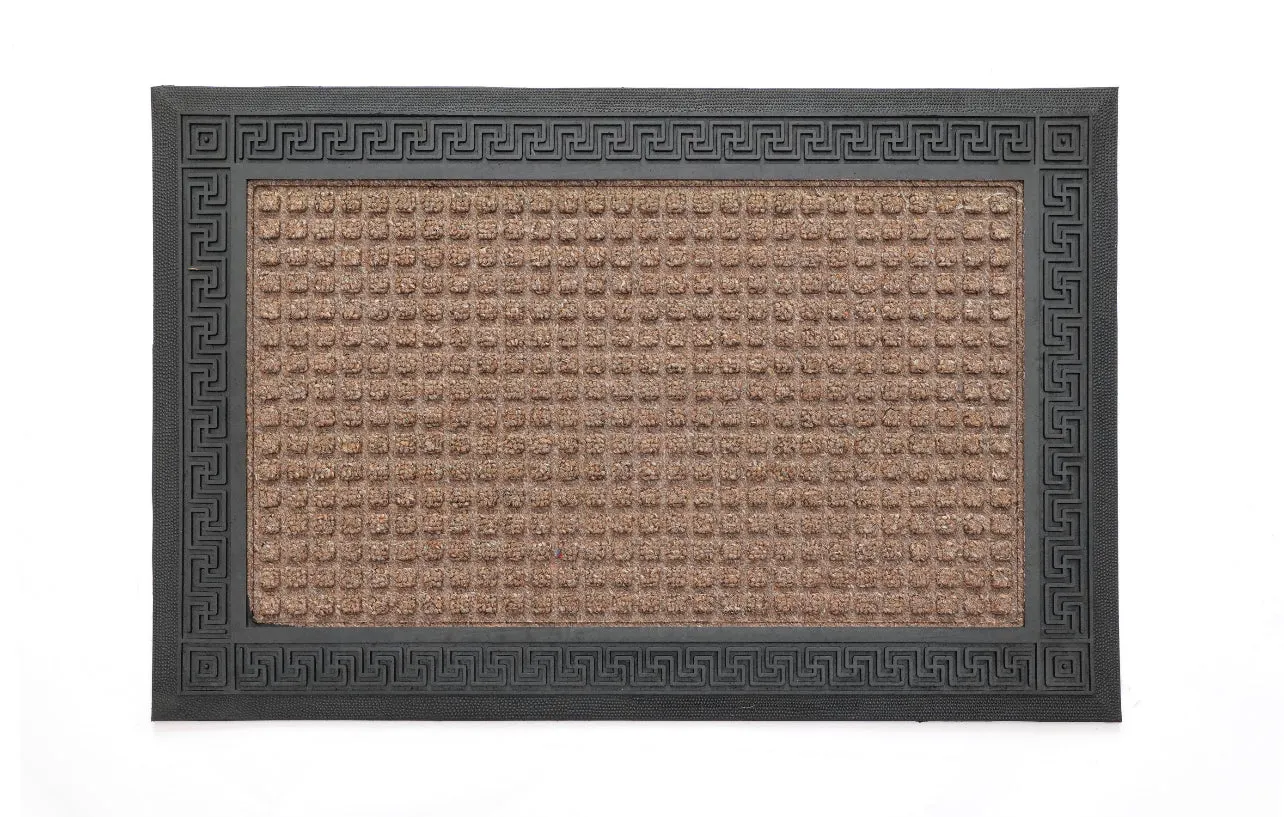 OnlyMat Beige QuickDry Anti Slip and Anti Fade Soft Bathroom Door Mat