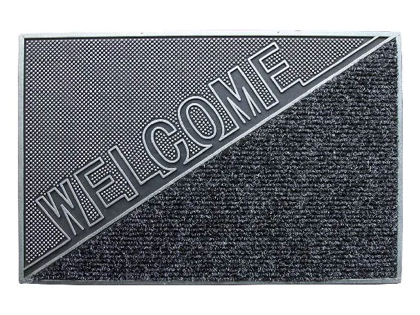 OnlyMat Dual Mat - Pin and PP - Wet and Dry area for sanitising shoes - Indoor / Outdoor, Waterproof