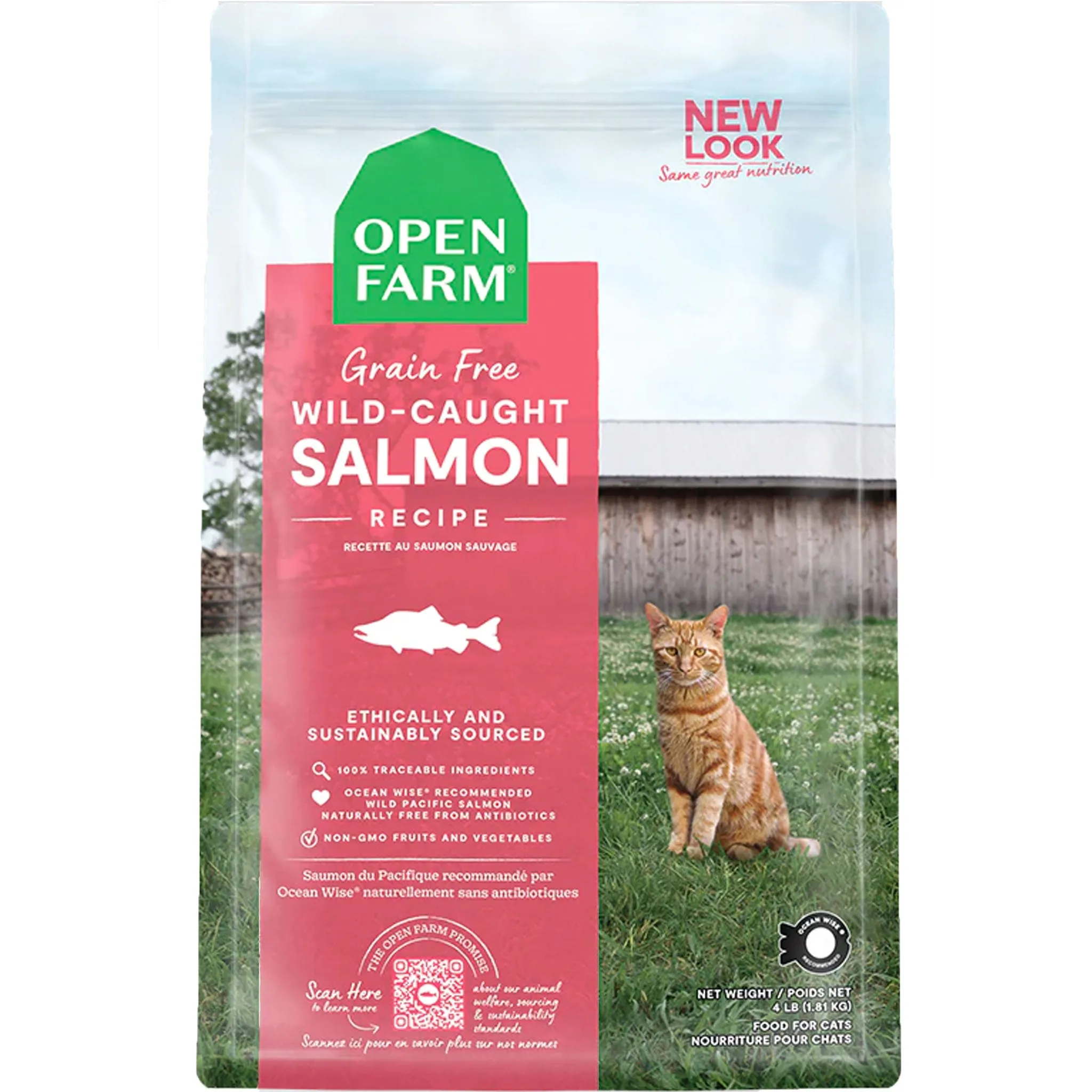 Open Farm Wild Caught Salmon Cat Food