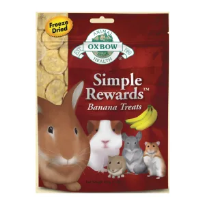 Oxbow Simple Rewards - Banana Treats 30g