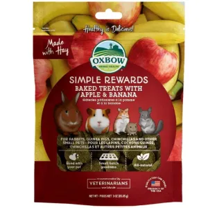 Oxbow Simple Rewards Treats - Banana 1 oz.
