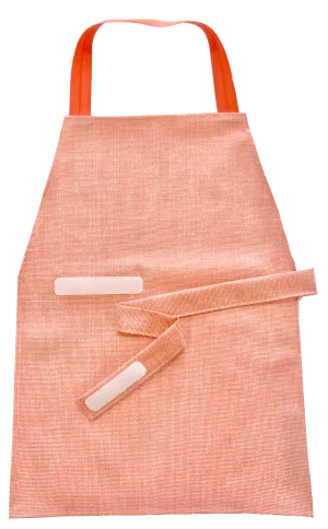 Papaya Orange Aprons